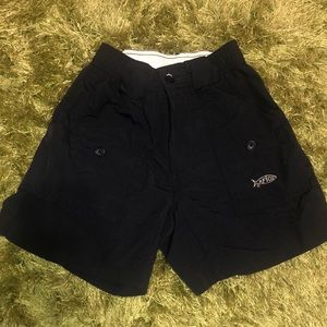 Navy blue Aftco shorts